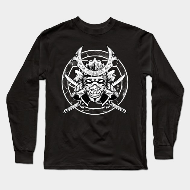 Samurai Warrior Long Sleeve T-Shirt by AION